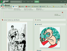 Tablet Screenshot of brower.deviantart.com