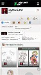 Mobile Screenshot of mythica-rin.deviantart.com