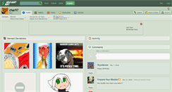 Desktop Screenshot of char97.deviantart.com
