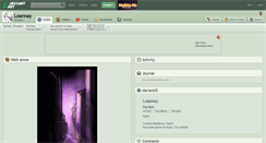 Desktop Screenshot of loannay.deviantart.com