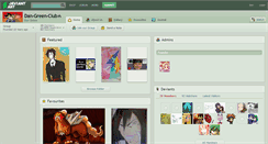 Desktop Screenshot of dan-green-club.deviantart.com