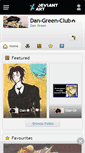Mobile Screenshot of dan-green-club.deviantart.com