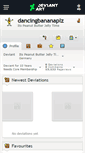 Mobile Screenshot of dancingbananaplz.deviantart.com