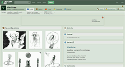Desktop Screenshot of irianthrae.deviantart.com