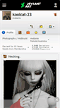 Mobile Screenshot of koolcat-23.deviantart.com
