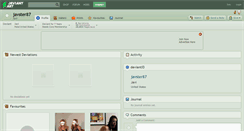 Desktop Screenshot of javster87.deviantart.com