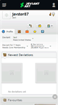 Mobile Screenshot of javster87.deviantart.com
