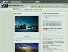 Tablet Screenshot of magic-photography.deviantart.com