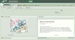Desktop Screenshot of mariaskx3.deviantart.com