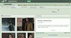 Desktop Screenshot of frankstrangler.deviantart.com