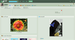 Desktop Screenshot of colare.deviantart.com