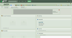 Desktop Screenshot of markfnd.deviantart.com
