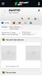 Mobile Screenshot of markfnd.deviantart.com