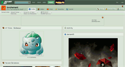 Desktop Screenshot of lovuhemant.deviantart.com