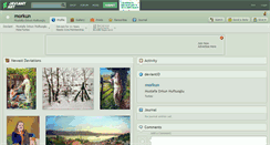 Desktop Screenshot of morkun.deviantart.com