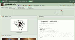 Desktop Screenshot of consciousakac-note.deviantart.com