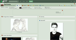 Desktop Screenshot of dancharles.deviantart.com