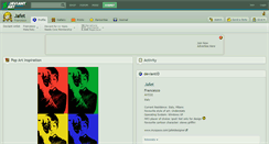 Desktop Screenshot of jafet.deviantart.com