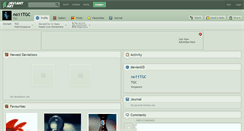 Desktop Screenshot of no11tgc.deviantart.com