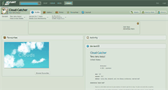 Desktop Screenshot of cloud-catcher.deviantart.com