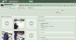 Desktop Screenshot of martialartslife.deviantart.com