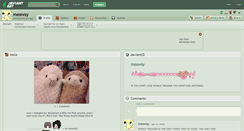 Desktop Screenshot of meowsy.deviantart.com