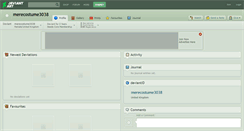 Desktop Screenshot of merecostume3038.deviantart.com