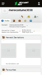 Mobile Screenshot of merecostume3038.deviantart.com