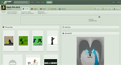 Desktop Screenshot of black-fire-bird.deviantart.com