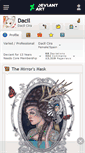 Mobile Screenshot of dacil.deviantart.com