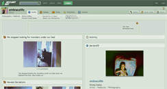 Desktop Screenshot of embracelife.deviantart.com