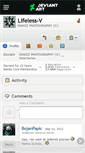Mobile Screenshot of lifeless-v.deviantart.com