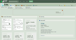 Desktop Screenshot of elridge.deviantart.com