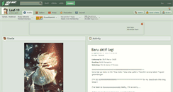 Desktop Screenshot of leaf-19.deviantart.com
