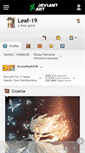Mobile Screenshot of leaf-19.deviantart.com