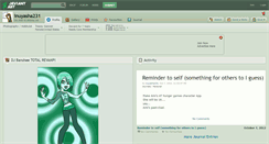 Desktop Screenshot of inuyasha231.deviantart.com