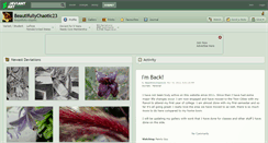 Desktop Screenshot of beautifullychaotic23.deviantart.com