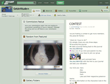 Tablet Screenshot of gotartitude.deviantart.com