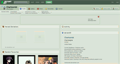 Desktop Screenshot of chartoonist.deviantart.com