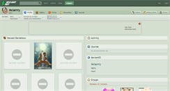 Desktop Screenshot of mclarrry.deviantart.com