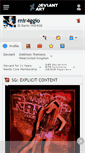 Mobile Screenshot of mir4ggio.deviantart.com