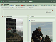 Tablet Screenshot of philzang.deviantart.com
