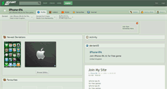 Desktop Screenshot of iphone-ipa.deviantart.com