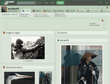 Tablet Screenshot of exciter69.deviantart.com