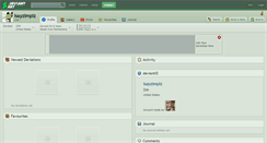 Desktop Screenshot of isayzimplz.deviantart.com