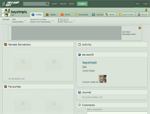Tablet Screenshot of isayzimplz.deviantart.com