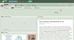 Desktop Screenshot of inoysha.deviantart.com