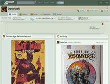 Tablet Screenshot of danieldahl.deviantart.com