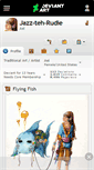 Mobile Screenshot of jazz-teh-rudie.deviantart.com