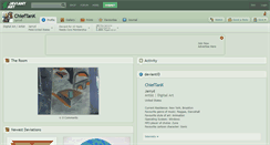 Desktop Screenshot of chieftank.deviantart.com